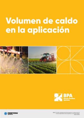 Volumen de caldo en la aplicación