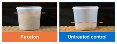 Improved yield - treated vs. untreated comparison view