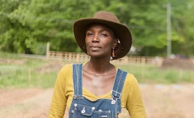 woman farmer in field