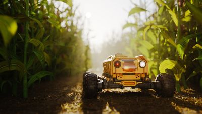 Ag robot in field