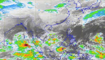 Agrometeorology satellite weather image