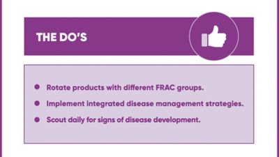 What to do for fungicide resistance?