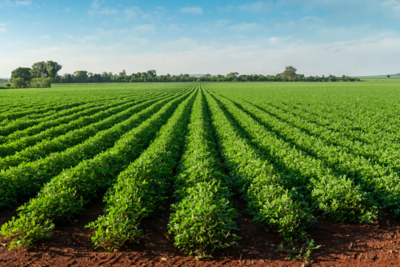 Peanut field