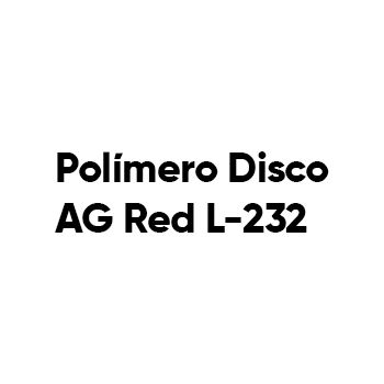 Polímero Disco AG Red L-232