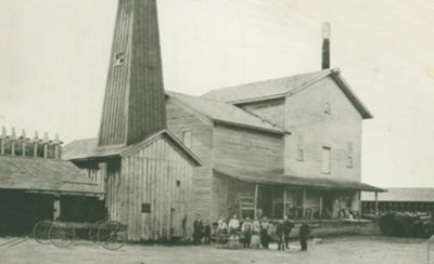 Old photo of flour mill