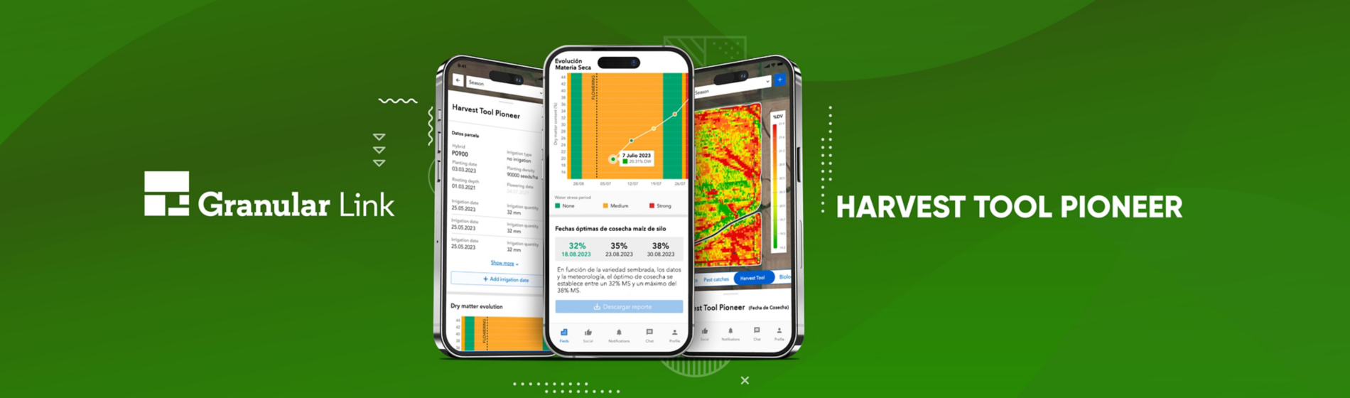 Granular Link Harvest Tool Pioneer