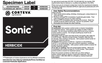 Header photo of Sonic label