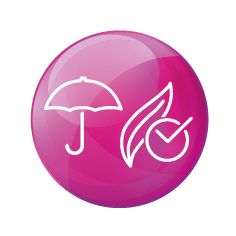 Większa odporność na zmywanie przez deszcz