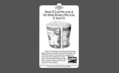 Lorsban Insecticide Ad