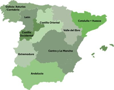 Mapa Asesores Agronómicos Pioneer