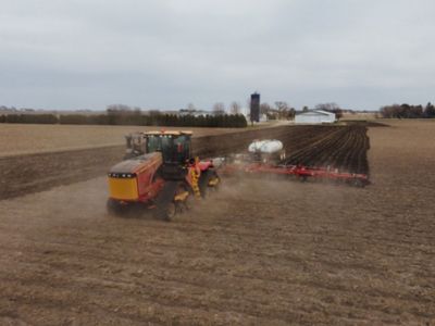 Nitrogen application in Iowa