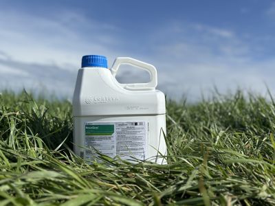 NovaGraz bottle in grass