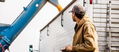 Photo - grain storage operation