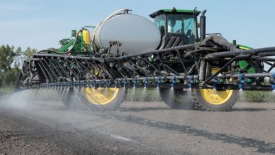 Tank cleanout boom back