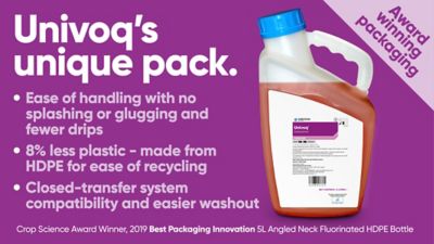 Univoq bottle and packaging