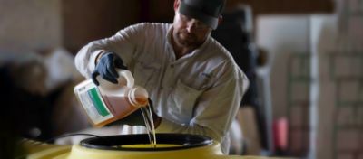 VM applicator tank mixing