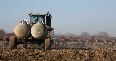 Anhydrous fall application