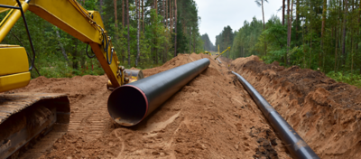 Digging pipelines