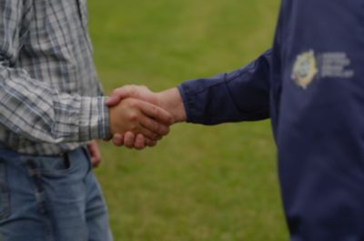 farmers shaking hands