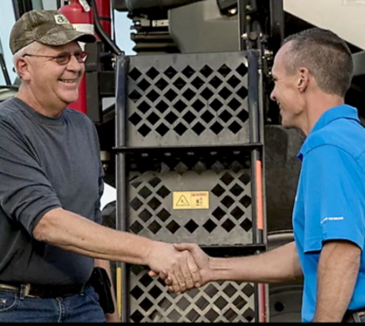 farmers shaking hands