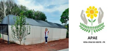 Estufa trará educação ambiental e sustentabilidade para Escola APAE