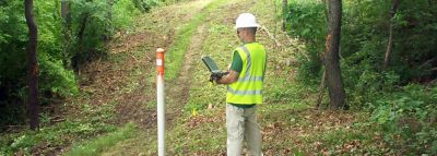 Pipeline employee inspecting station