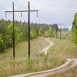 Image of rights-of-way with power lines