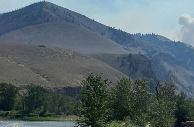 mountain fire