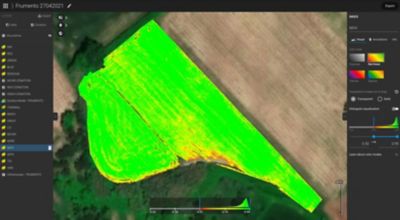 mappature aeree prodotte dal progetto Pegasus