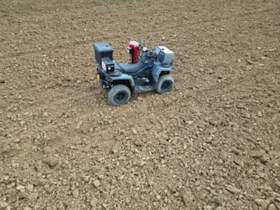 il quad per il campionamento del terreno