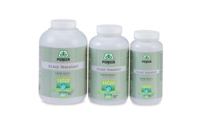 11G22 Inoculant Family bottles