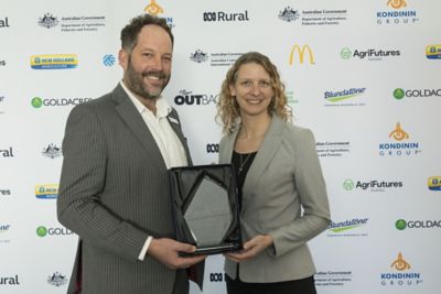 Mark Foleta, Diversification and Sustainability Award winner
