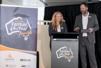 Mark Foleta, Diversification and Sustainability Award winner