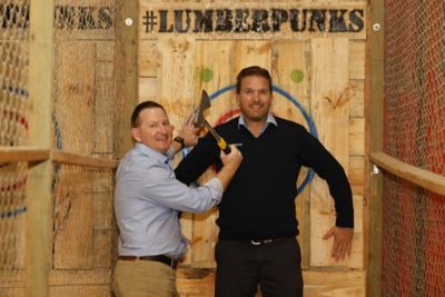 From left: Matt Kunde (Corteva), Nick Koch (Corteva)