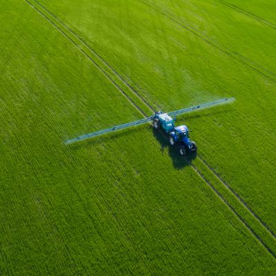 sprayer in a field