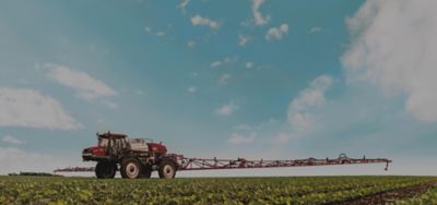 Soybean field sprayer system