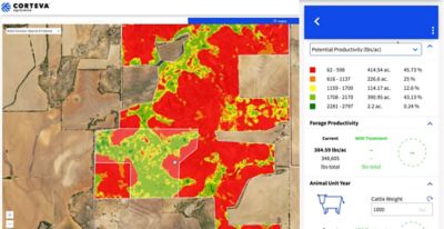 LandVisor data map.