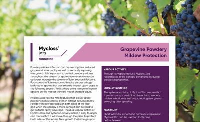 Mycloss Xtra Grapevine Powdery Mildew Protection