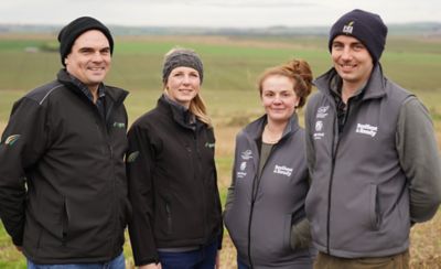 Craig Grant, Claire Grant, Harriet Ross and Ben Lowe