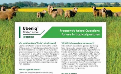 Ubeniq Rinskor in Tropical Pastures FAQs