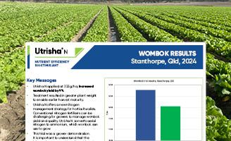 Utrisha N Wombok Trial Results