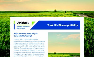 Utrisha N Tank Mix Biocompatibility