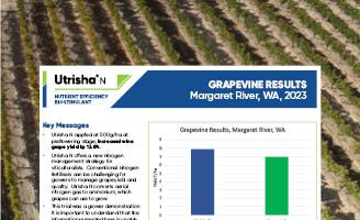 Utrisha N Grapevine Trial Results