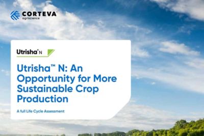 Utrisha™ N logo with blue sky background