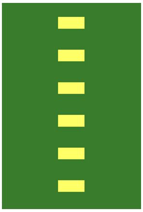 corn rootworm beetle sticky trap placement