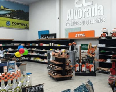 Disposição dos produtos no interior da loja em Paraíso do Tocantins (TO)