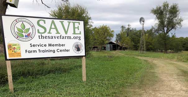 S.A.V.E. Farm entrance.