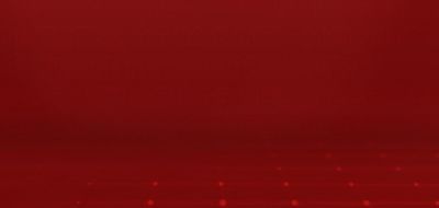 Fundo vermelho sólido com uma sutil textura quadriculada na parte inferior. 