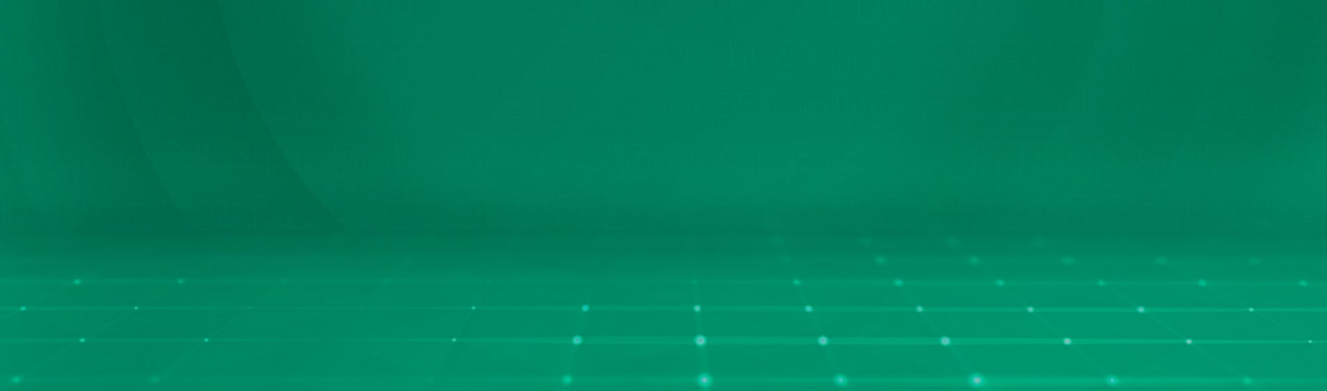 Fundo verde sólido com uma sutil textura quadriculada na parte inferior. 