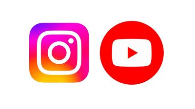 Instagram et YouTube